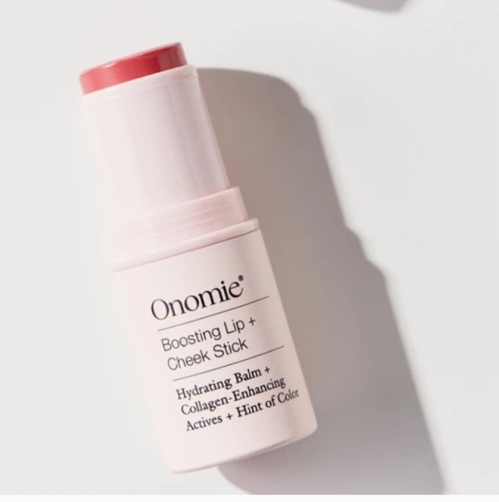 nomi Boosting Lip + Cheek Stick — Caria Pink Nude